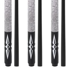 Fiberglass Graphite Composite Billiard Pool Cue Sticks 18oz 19oz 20oz 21oz 58inch