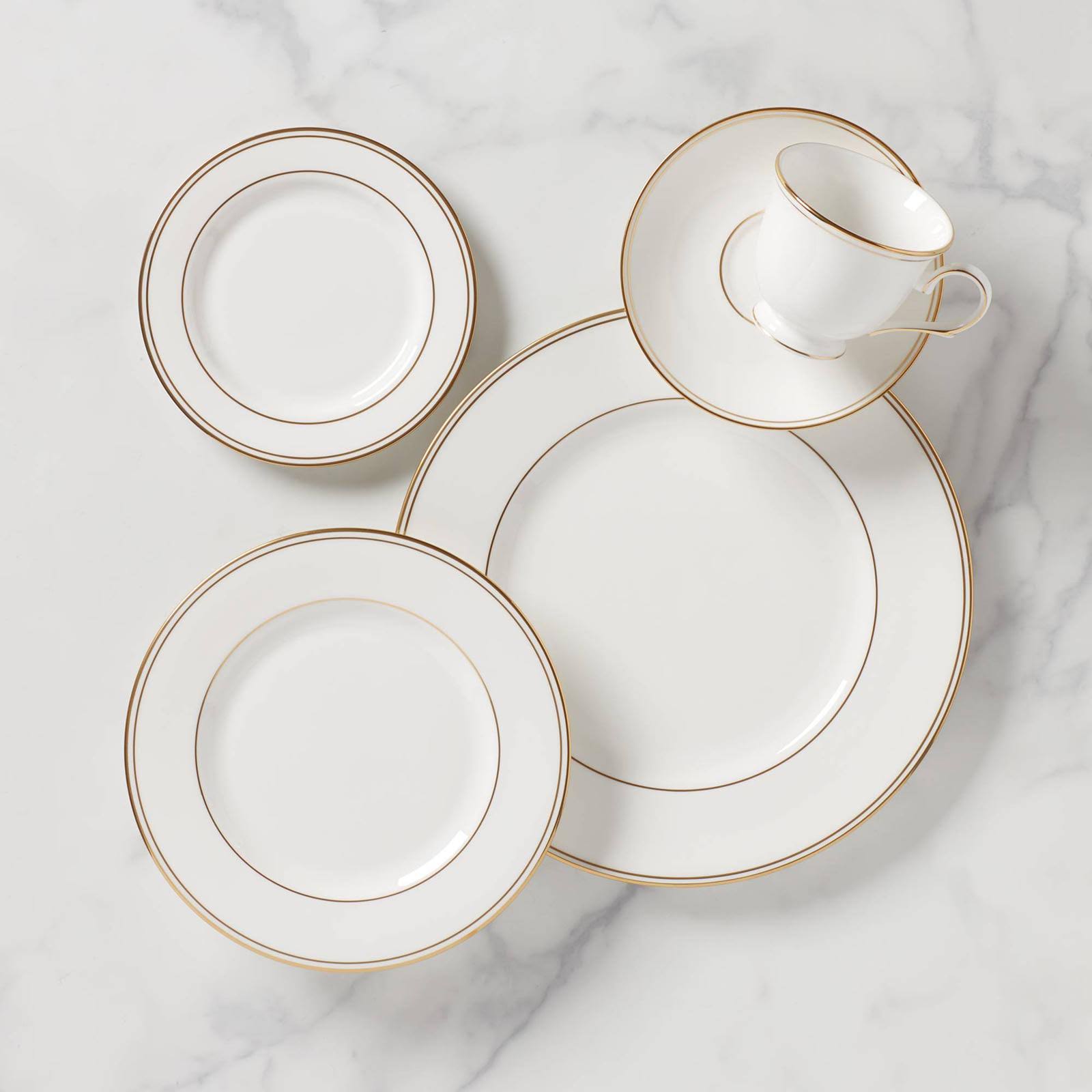 Lenox Federal Gold 5 Piece Place Setting - Image 7