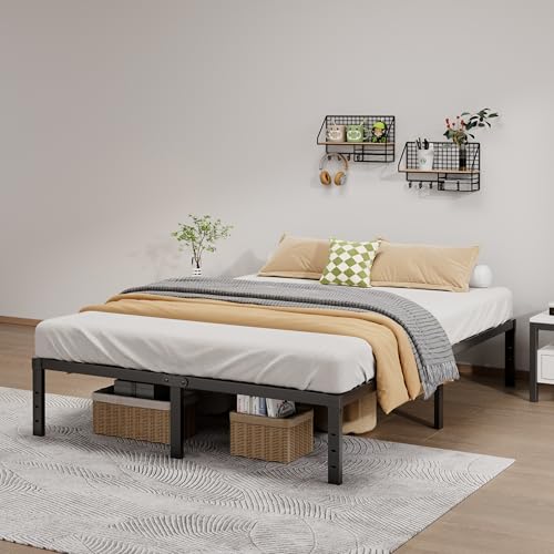 Metal Bed Frame Full Size – 14 Inch Heavy-Duty Full Platform Bed Frame No Box Spring Needed, Easy Assembly, Noise-Free, Sturdy Mattress Foundation, Underbed Storage Space - Image 39