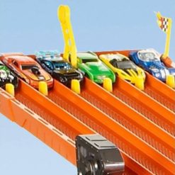 Alternative view of Hot Wheels – Super 6-Lane Raceway Track Set – Orange