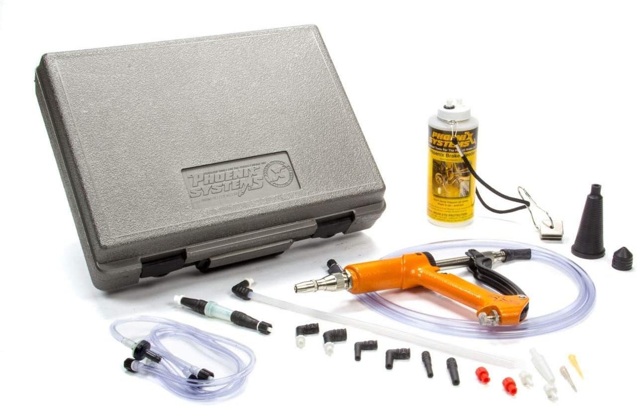 Phoenix Systems (2002HD-B) Heavy Duty Reverse Brake & Clutch Bleeder, One Person Bleeder, Cast Aluminum - Image 10