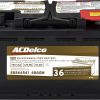 ACDelco Gold 48AGM 36 Month Warranty AGM BCI Group 48 Battery, Black