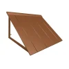 Awntech H23-US-7COP 7 ft. Houstonian Metal Standing Seam Awning Copper – 92 x 24 x 36 in.