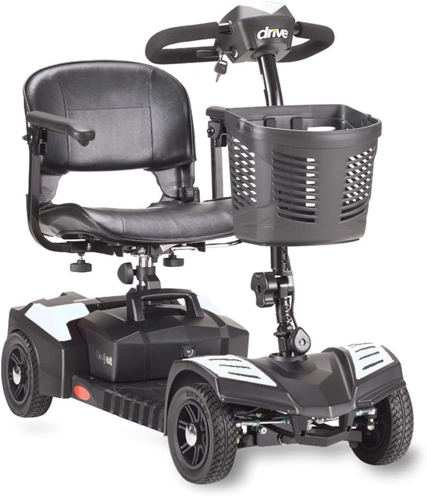 Mobility Aids & EquipmentScout Compact Travel Power Scooter, 4 Wheel - Image 3