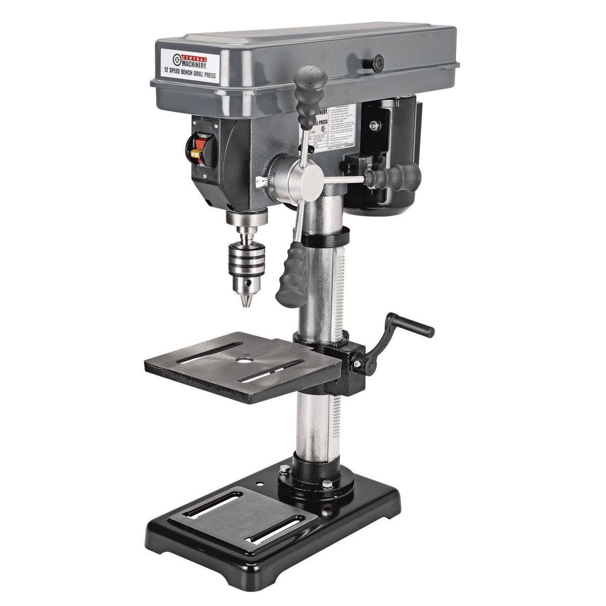 Central Machinery 10 in. 12 Speed Bench Drill Press 63471