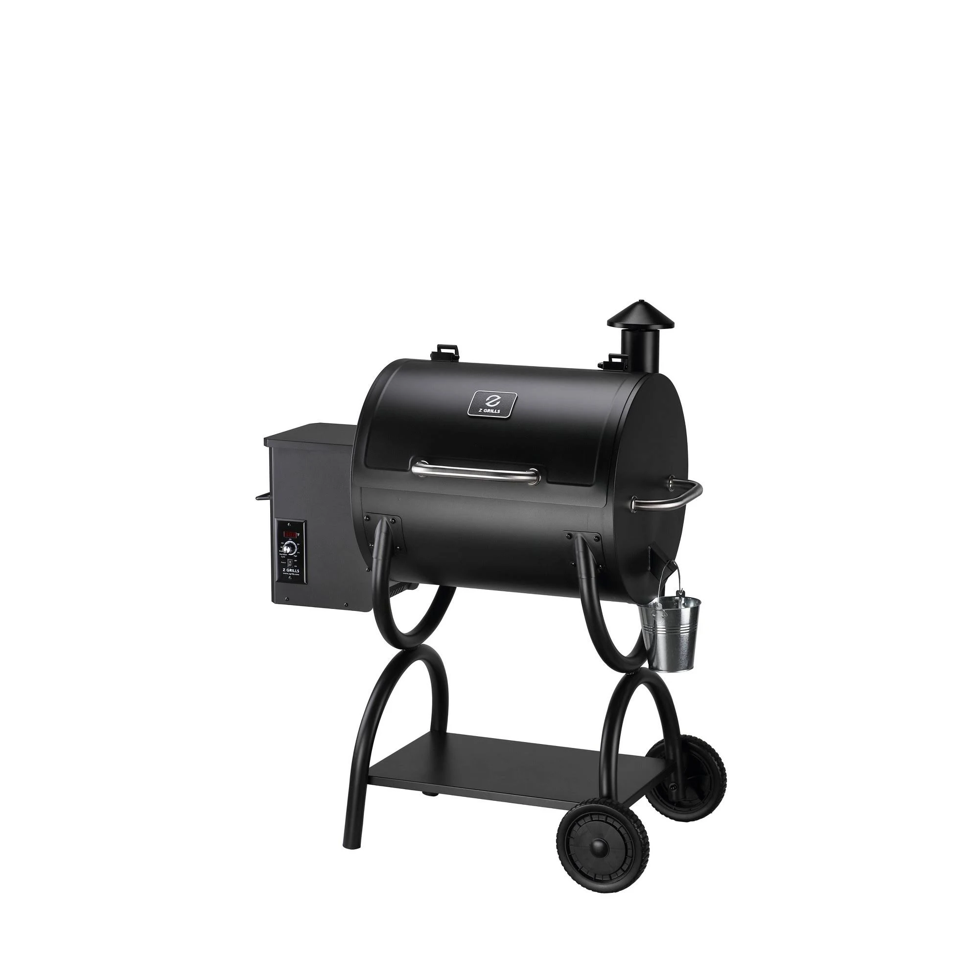 Z Grills ZPG-550A 590 Sq. in. Wood Pellet Grill and Smoker 7-in-1 BBQ in Black - Image 2