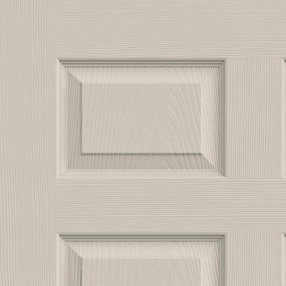 JELD-WEN 18 in. x 80 in. Colonist Primed Textured Molded Composite MDF Closet Bi-Fold Door 5527 - Image 3