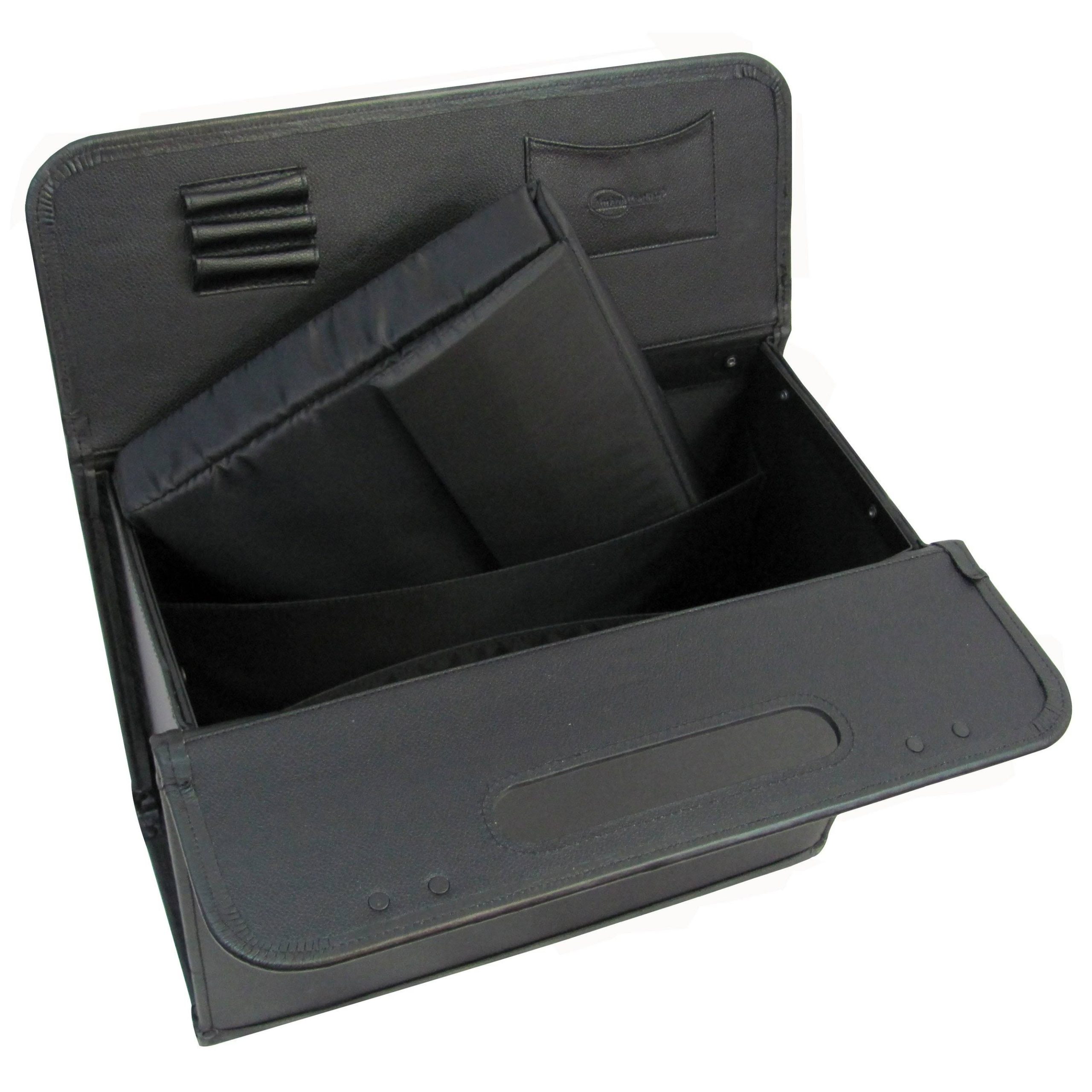 Amerileather Black Leather Pilot Case - Image 3
