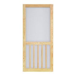 Timber Screen Door Wood 5Bar 36x80in WTIM36PT