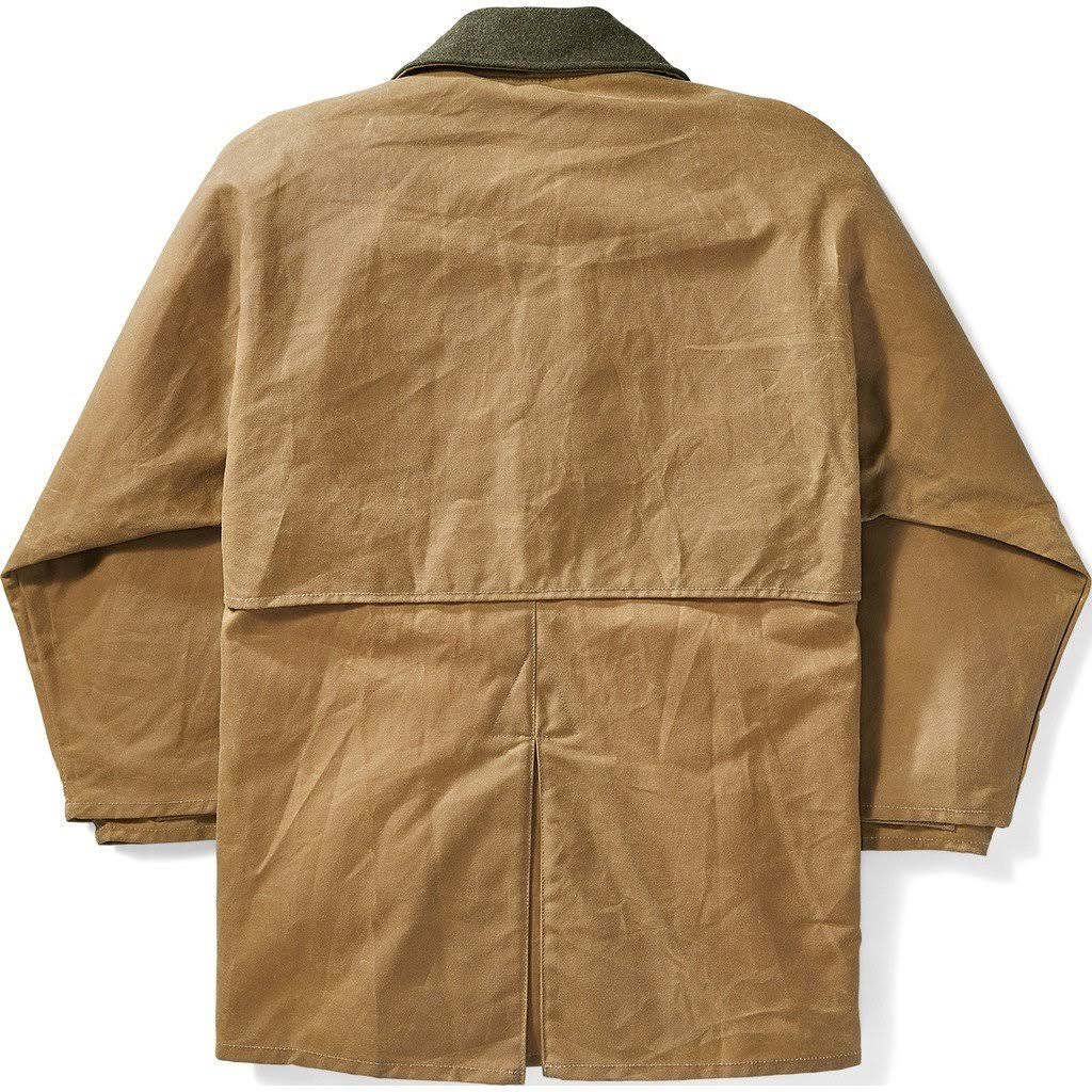 Filson 10001 Tin Cloth Packer Coat – Tan (Small) - Image 5