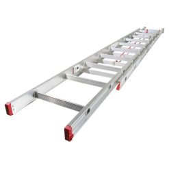 Alternative view of Werner 24-ft Aluminum 200-lb Type III Extension Ladder D1124-2