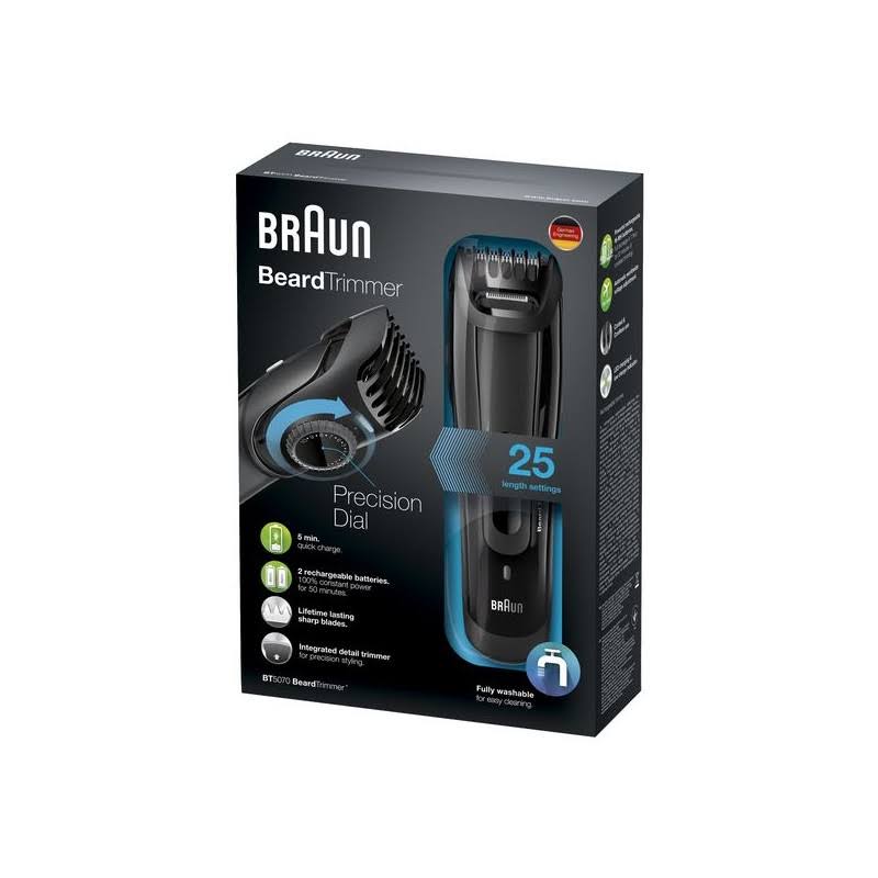 Braun Black Beard Trimmer Bt5070 - Image 5