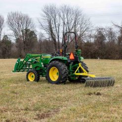 Alternative view of Titan Attachments 6 Landscape Rake for Compact Tractors, Quick Hitch Compatible