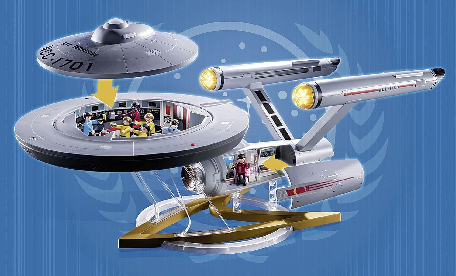 Toys AND Games Playmobil Star Trek U.S.S. Enterprise NCC-1701 - Image 7