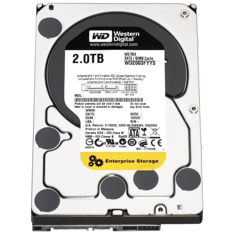 WD RE4 2TB 3.5-inch Enterprise SATA Hard Drive – Wd2003fyys - Image 3