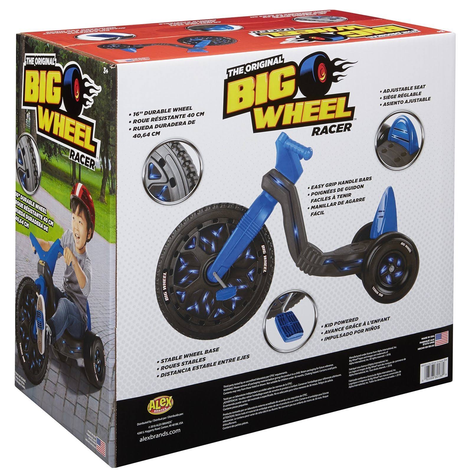 The Original Big Wheel – 16×22 Blue - Image 2