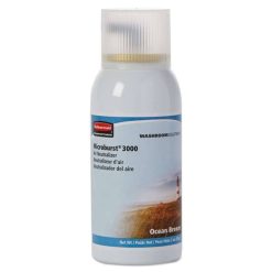 Rubbermaid Commercial Microburst 3000 Refill, Ocean Breeze, 2oz, Aerosol, 12/Carton