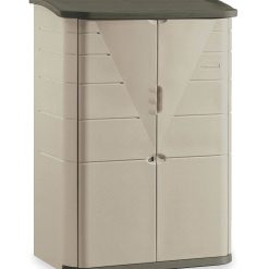 Rubbermaid Large Vertical Storage Shed FG374601OLVS