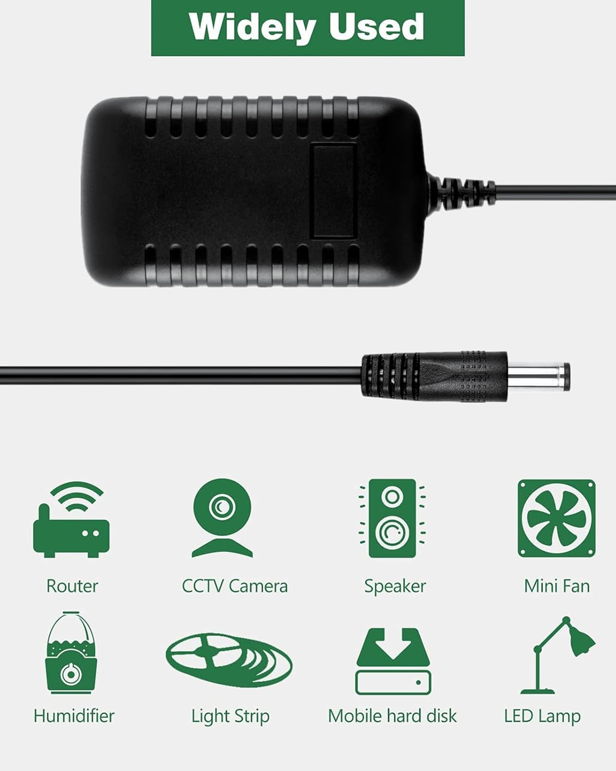 9V AC Adapter Charger Compatible with Zoom Effects MS-100BT MRS-4 MRS-8 Guitar Pedal Power Supply 8 Way Daisy Chain Cable Cord - Image 4