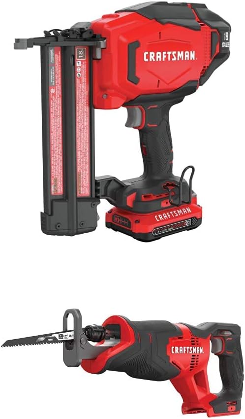 CRAFTSMAN V20 Cordless Brad Nailer Kit, 18GA (CMCN618C1) - Image 8