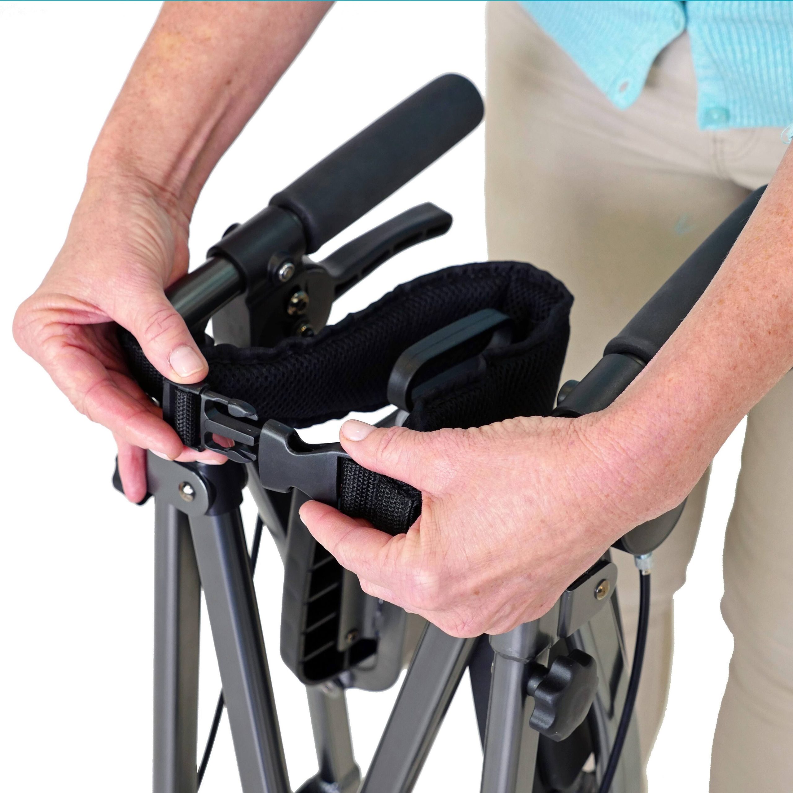 Able Life Space Saver Rollator Cobalt Blue – Each - Image 6