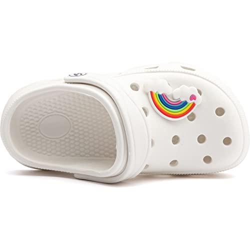 WOUEOI Kid’s Girls Boys Clogs Garden Shoes Cartoon Slides Sandals Beach Slipper Children - Image 3