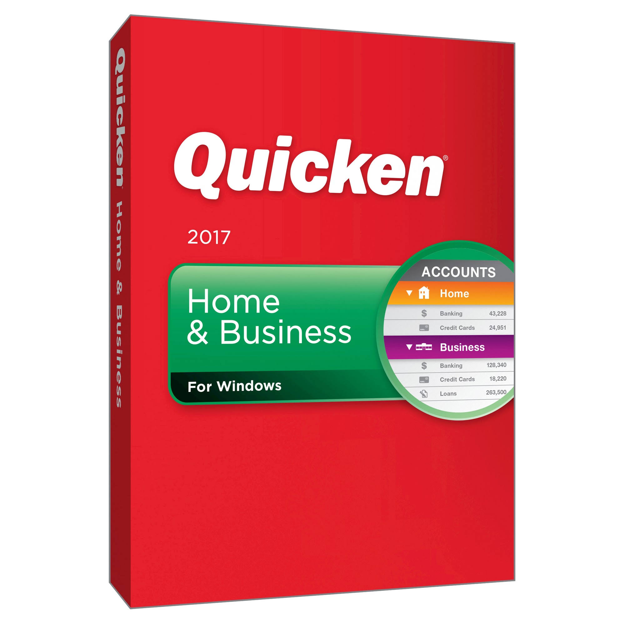 Quicken Home & Business 2017 – Box Pack
