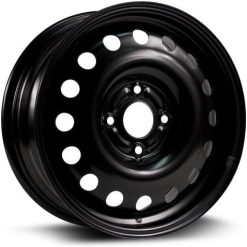 RTX, Steel Rim, New Aftermarket Wheel, 15X6, 4X108, 63.5, 48, black finish X40831