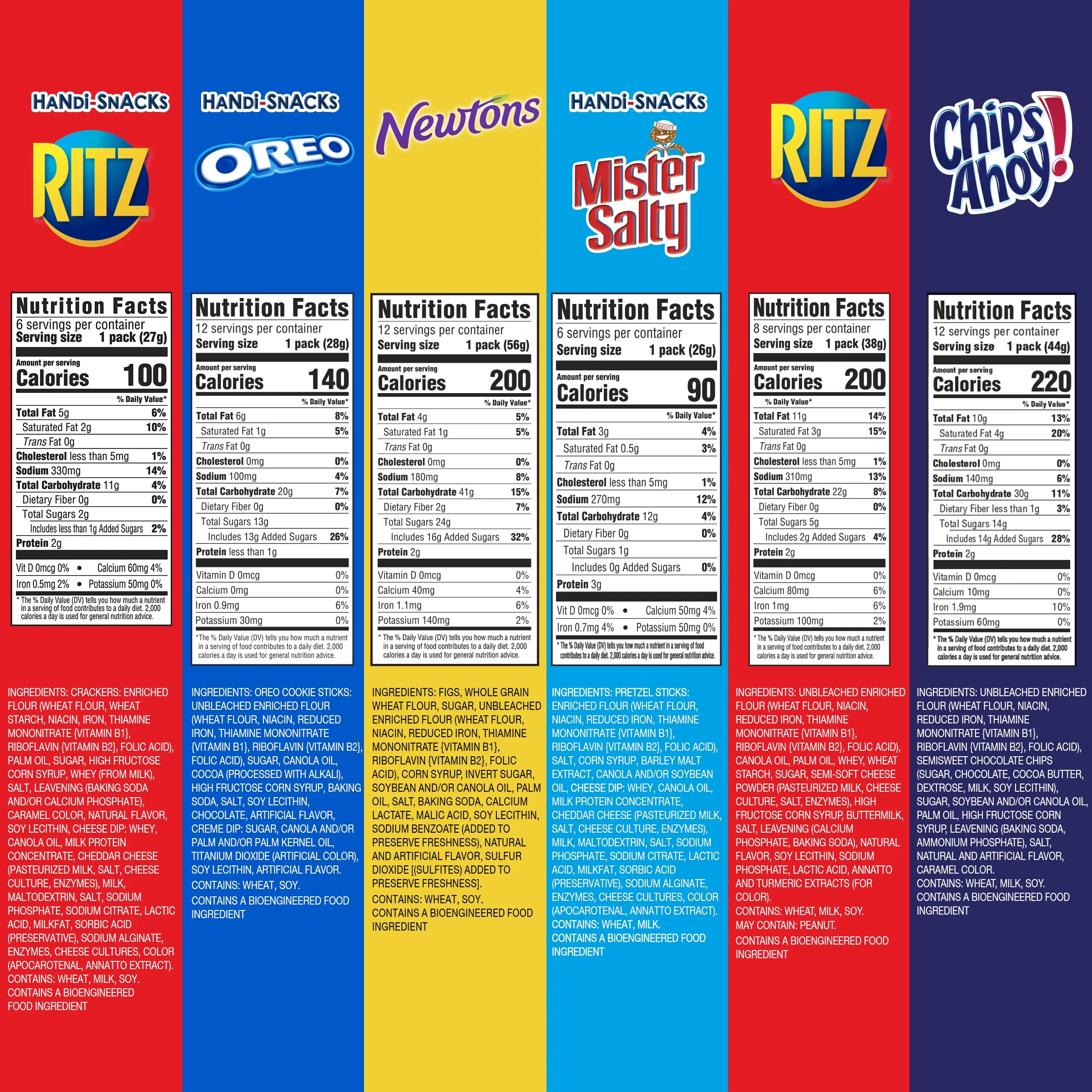 Nabisco Ultimate Sweet and Salty Snack Variety Pack, 56 Snack Packs - Image 7