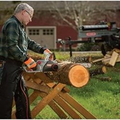 Alternative view of Oregon CS1500 18-inch 15 Amp Self-Sharpening Corded Electric Chainsaw, with Integrated Self-Sharpening System (PowerSharp), 2-Year Warranty, 120V, Grey, Black