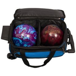 Alternative view of Ebonite Transport II 2-Ball Roller Bowling Bag, Red