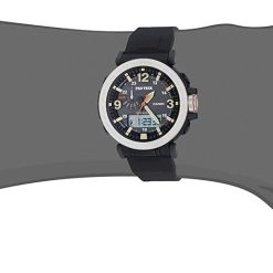 Alternative view of Casio Pro Trek Tough Solar Triple Sensor 52mm Analog-Digital Watch PRG-600-1CR