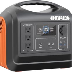 OUPES Portable Power Station 1800W, Solar Generator 1488Wh (465000 mAh) LiFePO4 Battery Backup with 120V (4000W Peak) AC Outlets, 4000+ Cycle Emergency Power Generator for Home Use, Camping