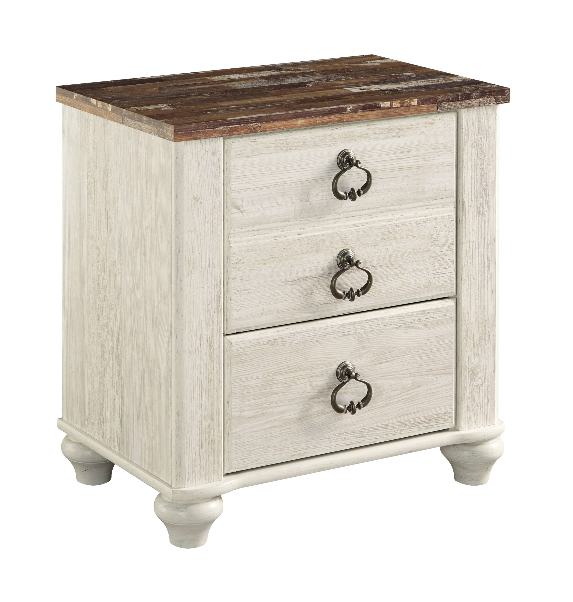 Willowton Nightstand Two-Tone – Signature Design by Ashley
