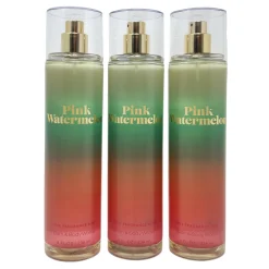 Bath and Body Works Pink Watermelon Gift Set Trio – Includes Fine Fragrance Mist – Full Size