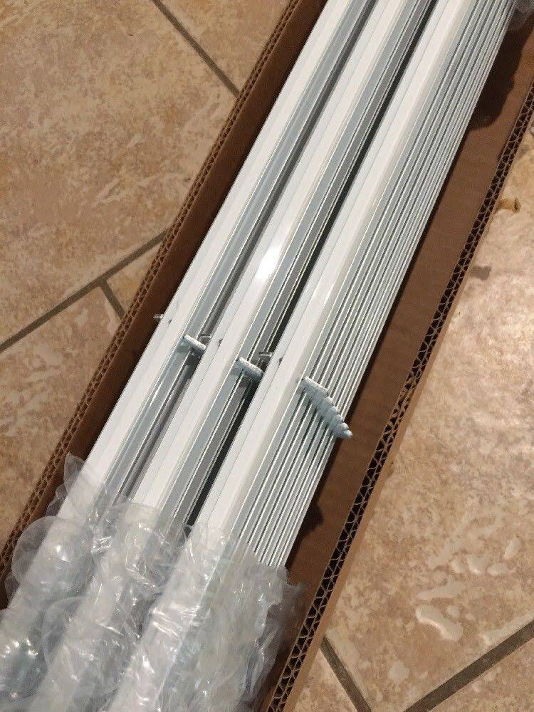 Rainhandler Gutter Replacement 3X 5 ft. Self Cleaning Aluminum White - Image 4