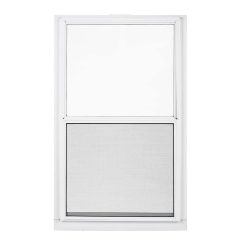 Larson 32 in. x 47 in. 2-Track Single Hung Aluminum Storm Window