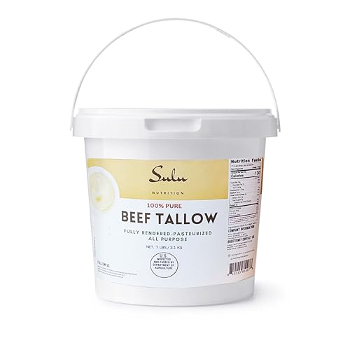 100% Pure Rendered NON GMO Beef Tallow-Food Grade- 7LBS - Image 2