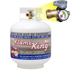 20 lbs Empty Propane Cylinder with Built-in Gauge 2024 Best Sellers