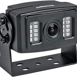Voyager VCMS20B Rear Color Camera with LED Low-Light Assist, Black, 1/3 CMOS Image Sensor, 600 TV Lines Resolution, 145?? Viewing Angle, Built-in Microphone, Electronic Iris Shutter, Waterproof (IP69K