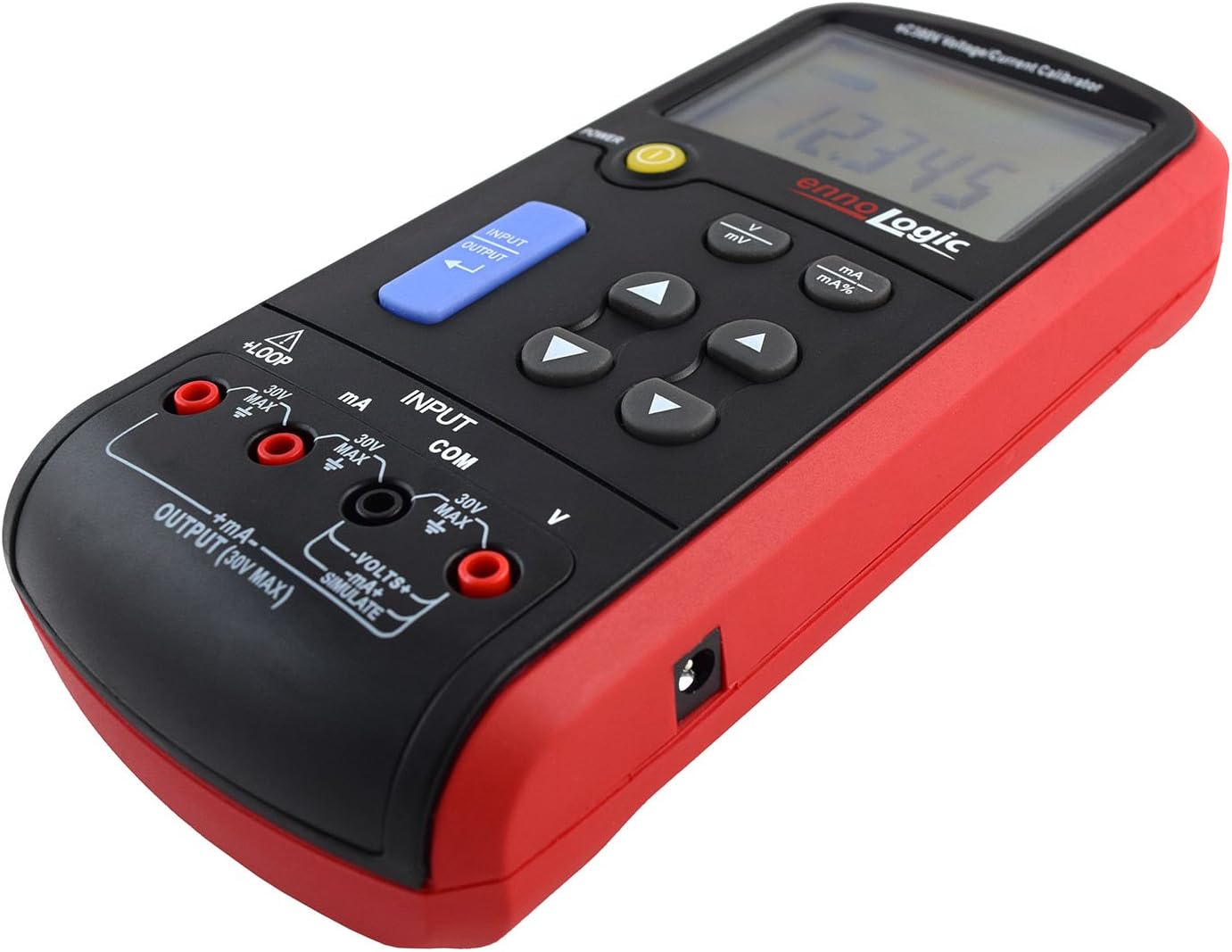 ennoLogic Volt mA Loop Process Calibrator eC380V – 0-20V and 4-20mA Signal Generator Simulator ?C Portable Precision Volt Millivolt and mA Generator and Meter for Transmitters, Current Loops, PLC - Image 3