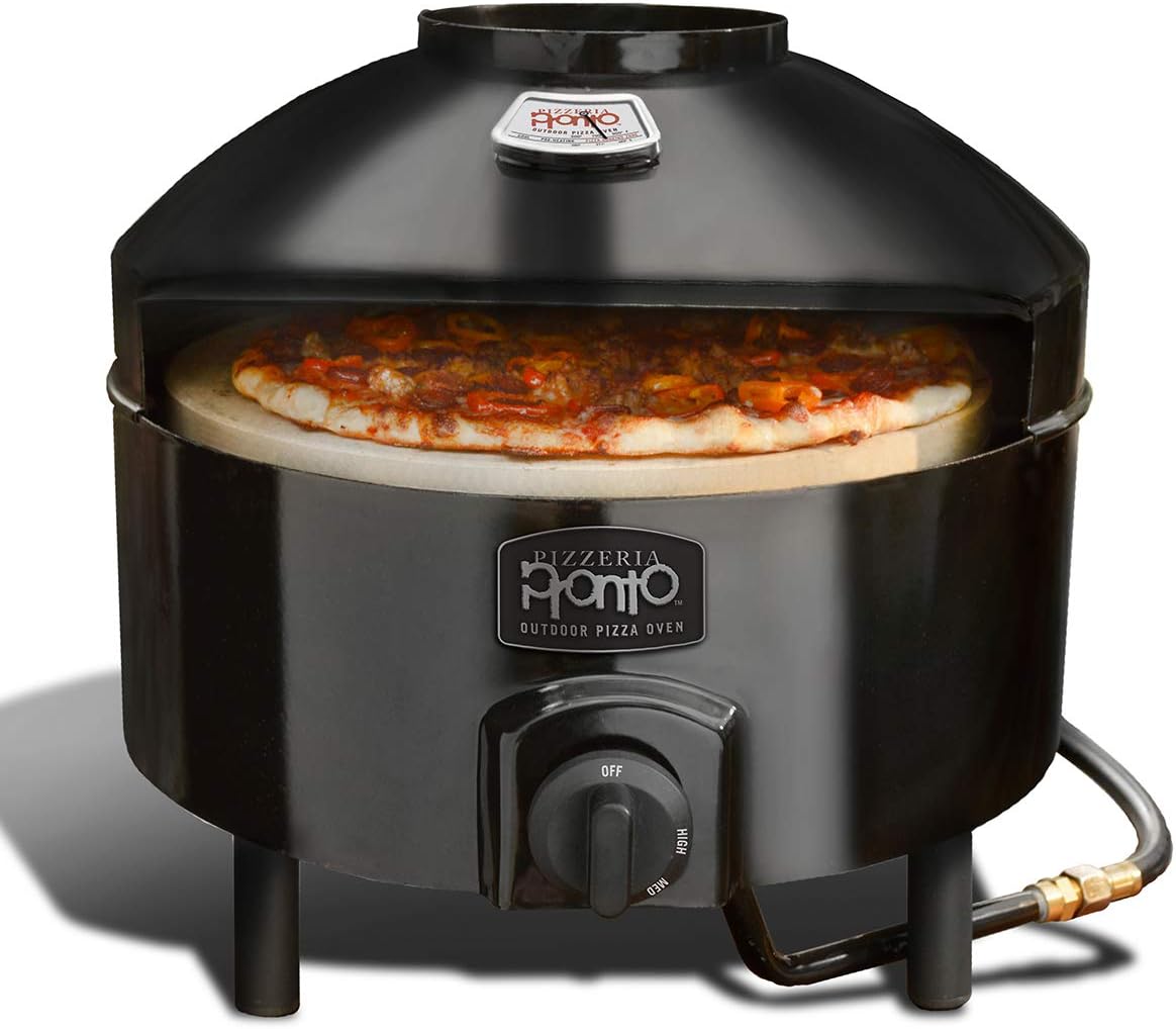Pizzacraft Pizzeria Pronto Portable Outdoor Pizza Oven, Lightweight, Portable & Safe On Any Surface