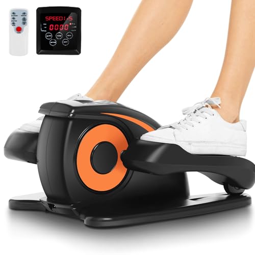 ANCHEER Under Desk Elliptical Machine – Quiet Pedal Exerciser for Seniors, Office & Home, Low-Impact Seated Leg Workout Equipment, Smart LCD Display, Remote Control - Image 9