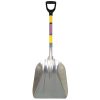 Westward 3yu77 Grain Scoop,26-1/4 in. Handle,Aluminum, Yellow