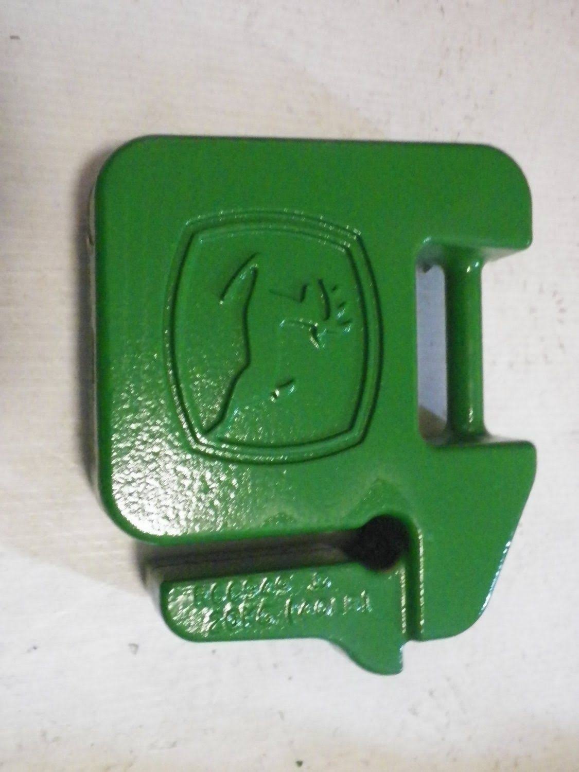 John Deere Rear Extra Weight 42 lbs. Traction Suitcase Tractor Balance Green - Image 2
