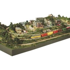 Alternative view of Woodland Scenics HO River Pass Layout Kit
