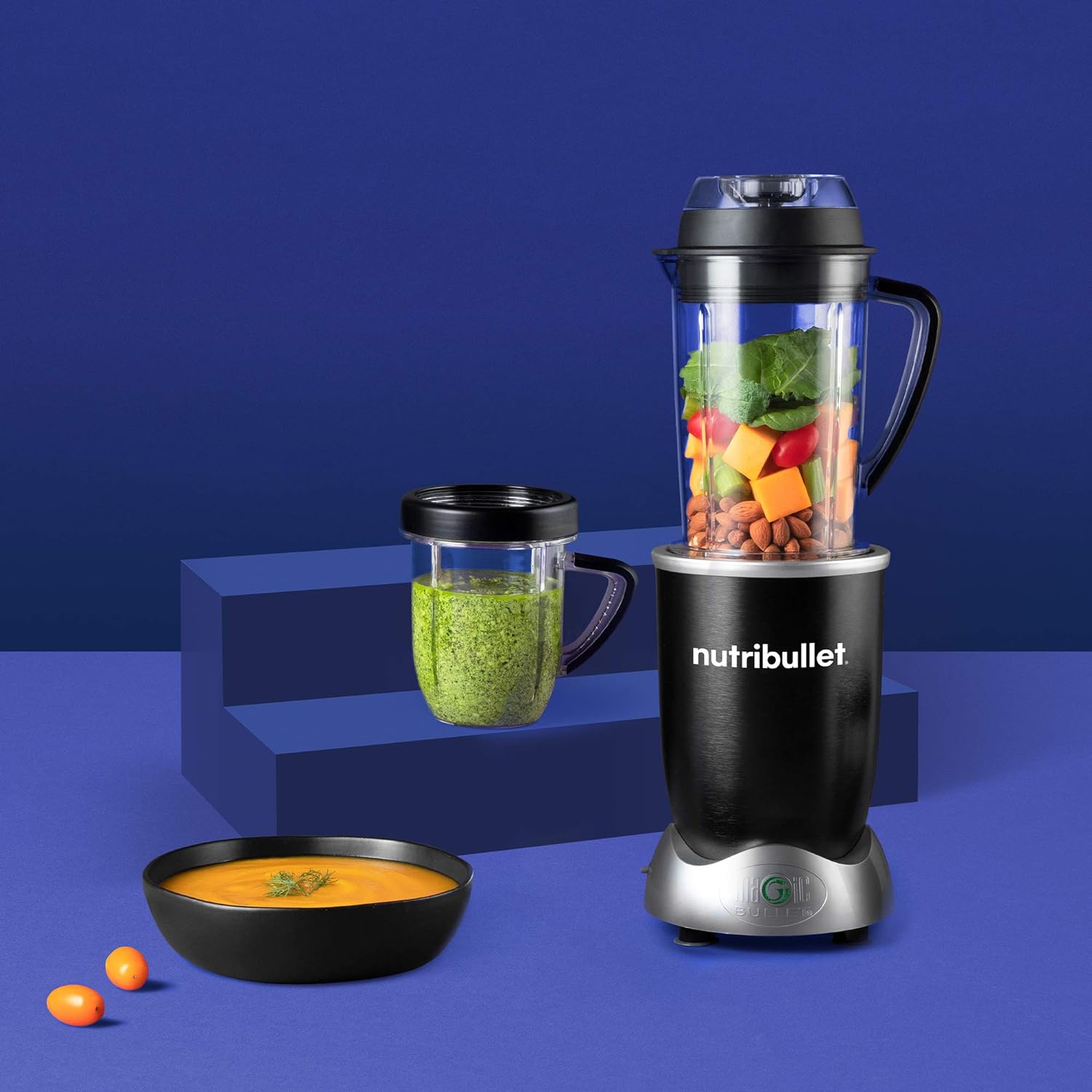 nutribullet RX Personal Blender for Shakes, Smoothies, Food Prep, and Frozen Blending, 45 Ounces, 1700 Watts, Black (N17-1001) - Image 7