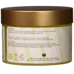 Alternative view of Alikay Naturals Green Tea Chai Face Scrub, 8 Oz.,2 packs