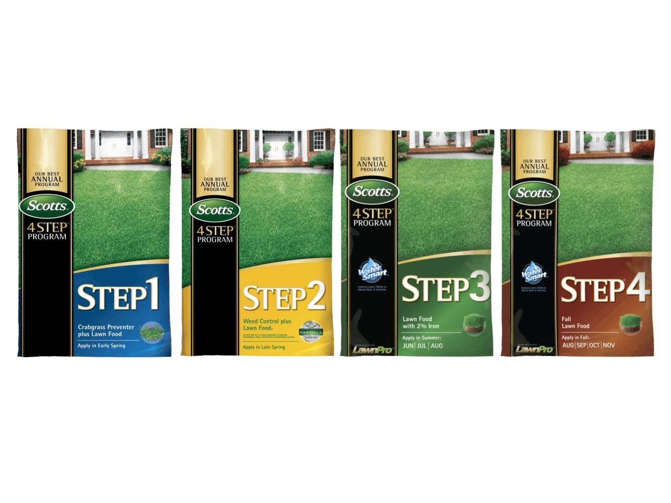 Scotts Complete 4-Step Program – 5,000 Sq. Ft. Coverage