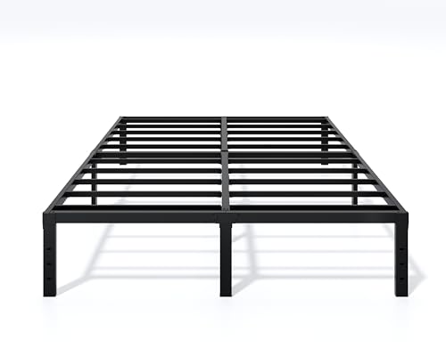 Metal Bed Frame Full Size – 14 Inch Heavy-Duty Full Platform Bed Frame No Box Spring Needed, Easy Assembly, Noise-Free, Sturdy Mattress Foundation, Underbed Storage Space - Image 36